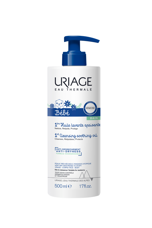 URIAGE - 1ER ACEITE LIMPIADOR CALMANTE (500ml)