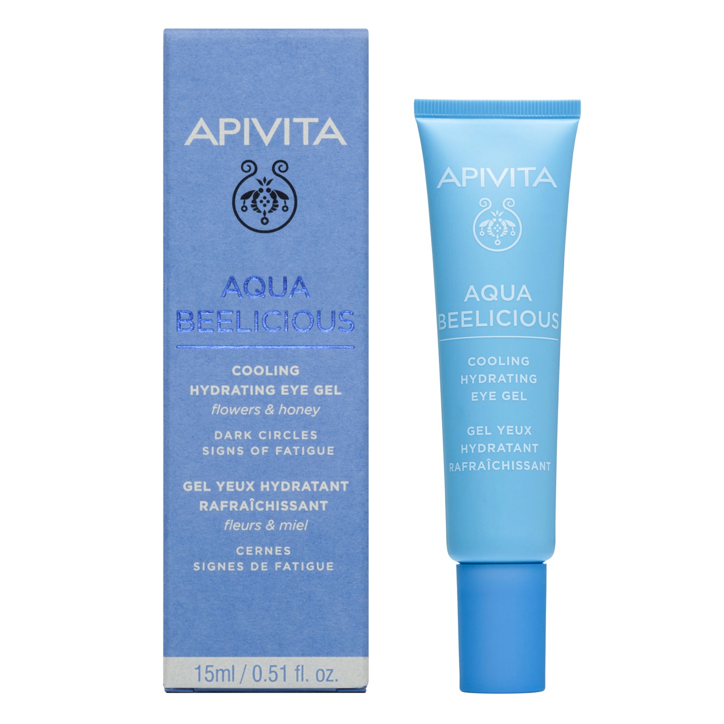 APIVITA - AQUA BEELICIOUS CONTORNO DE OJOS (15ml)