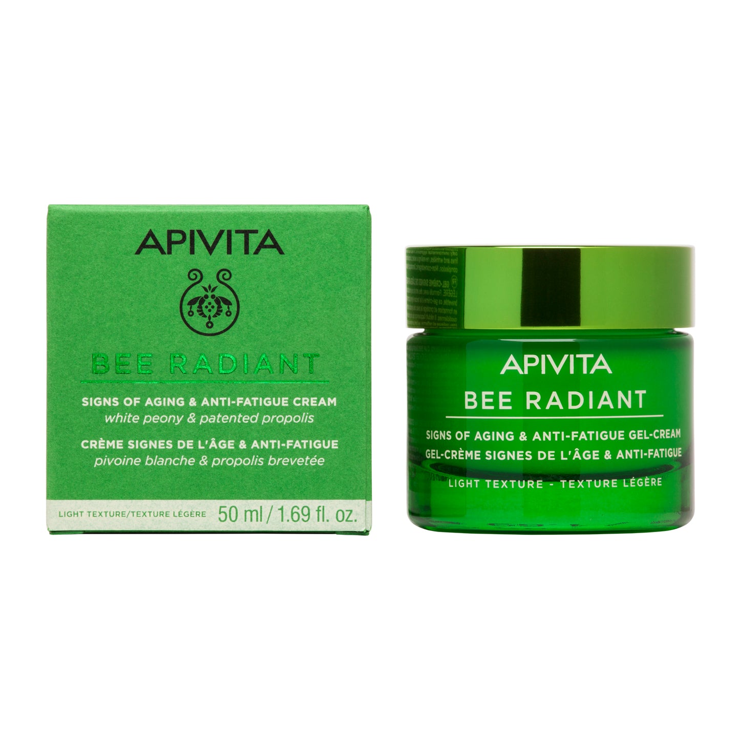 APIVITA - BEE RADIANT GEL-CREMA SIGNOS DE LA EDAD Y ANTI FATIGA (50ml)