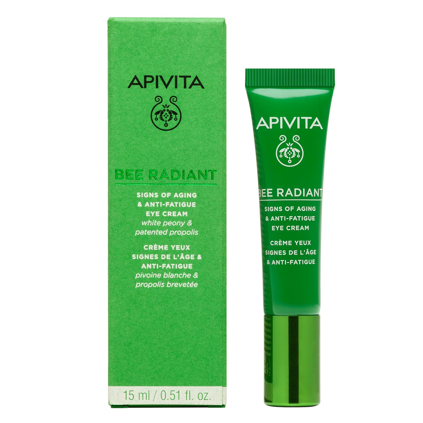 APIVITA - BEE RADIANT CONTORNO DE OJOS SIGNOS DE LA EDAD Y ANTIFATIGA (15ml)