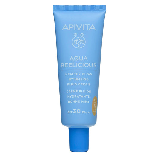 APIVITA - AQUA BEELICIOUS CREMA FLUIDA ILUMINADORA HIDRATANTE SPF30 (40ml) - F.L.Y. ESSENTIALS