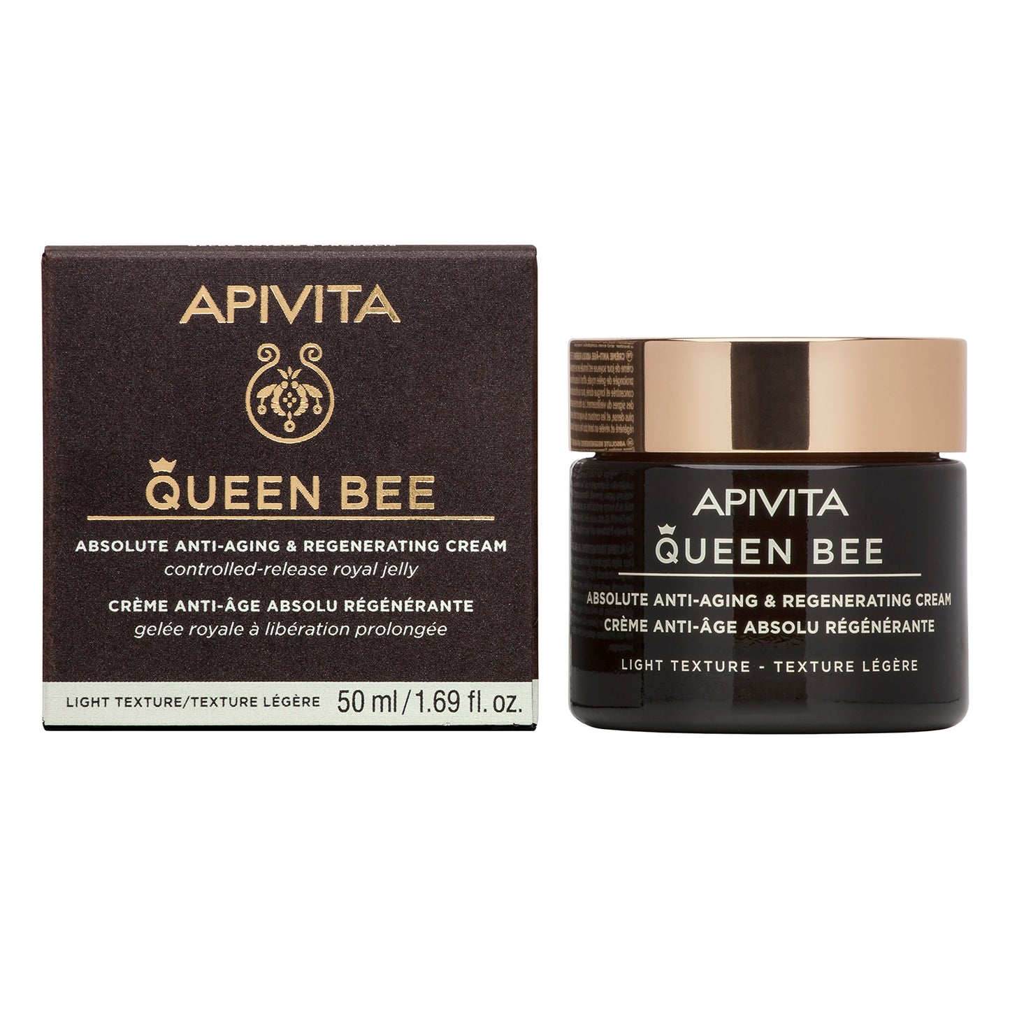 APIVITA - QUEEN BEE CREMA REGENERADORA ANTIEDAD ABSOLUTO TEXTURA LIGERA (50ml)