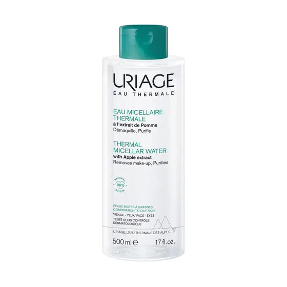 URIAGE - AGUA MICELAR TERMAL PIEL MIXTA/GRASA (500ml)