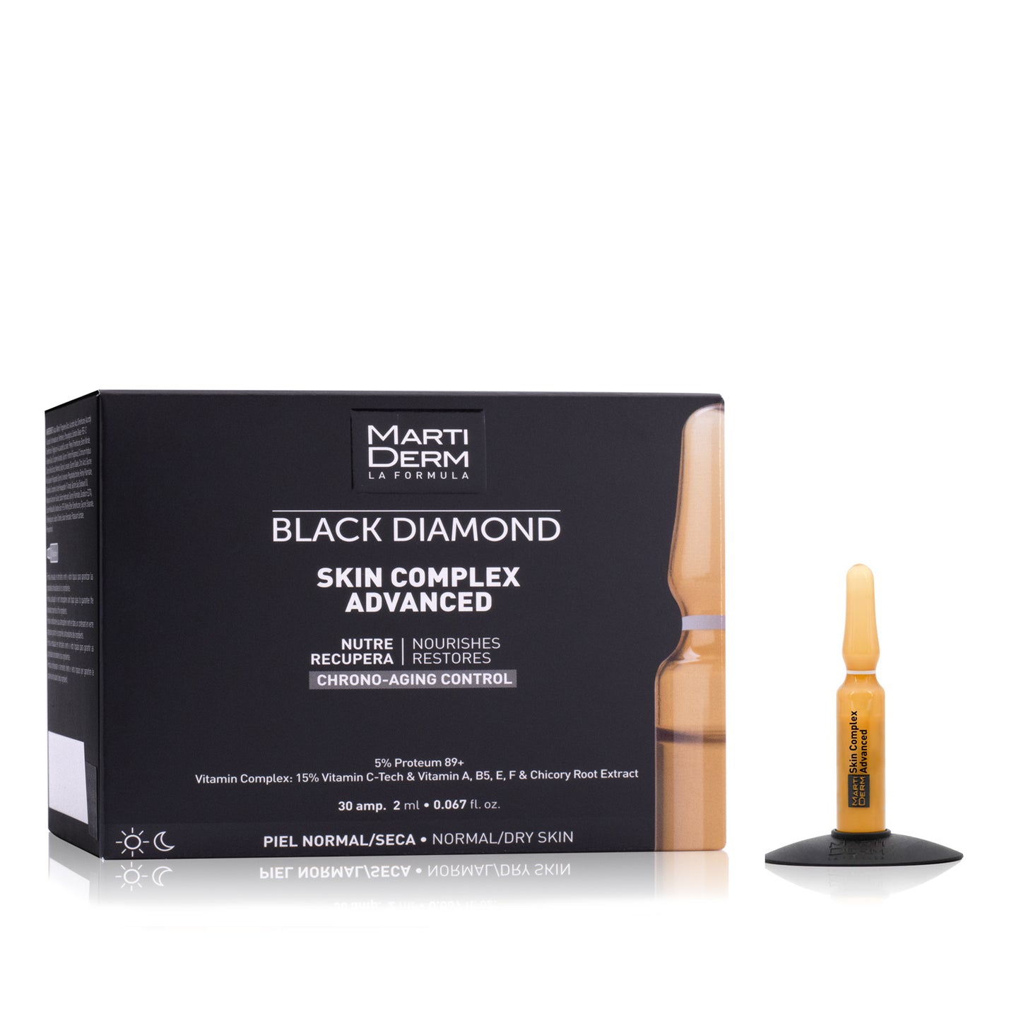 MARTIDERM - Black Diamond Ampollas Skin Complex Advanced (30 ampollas)