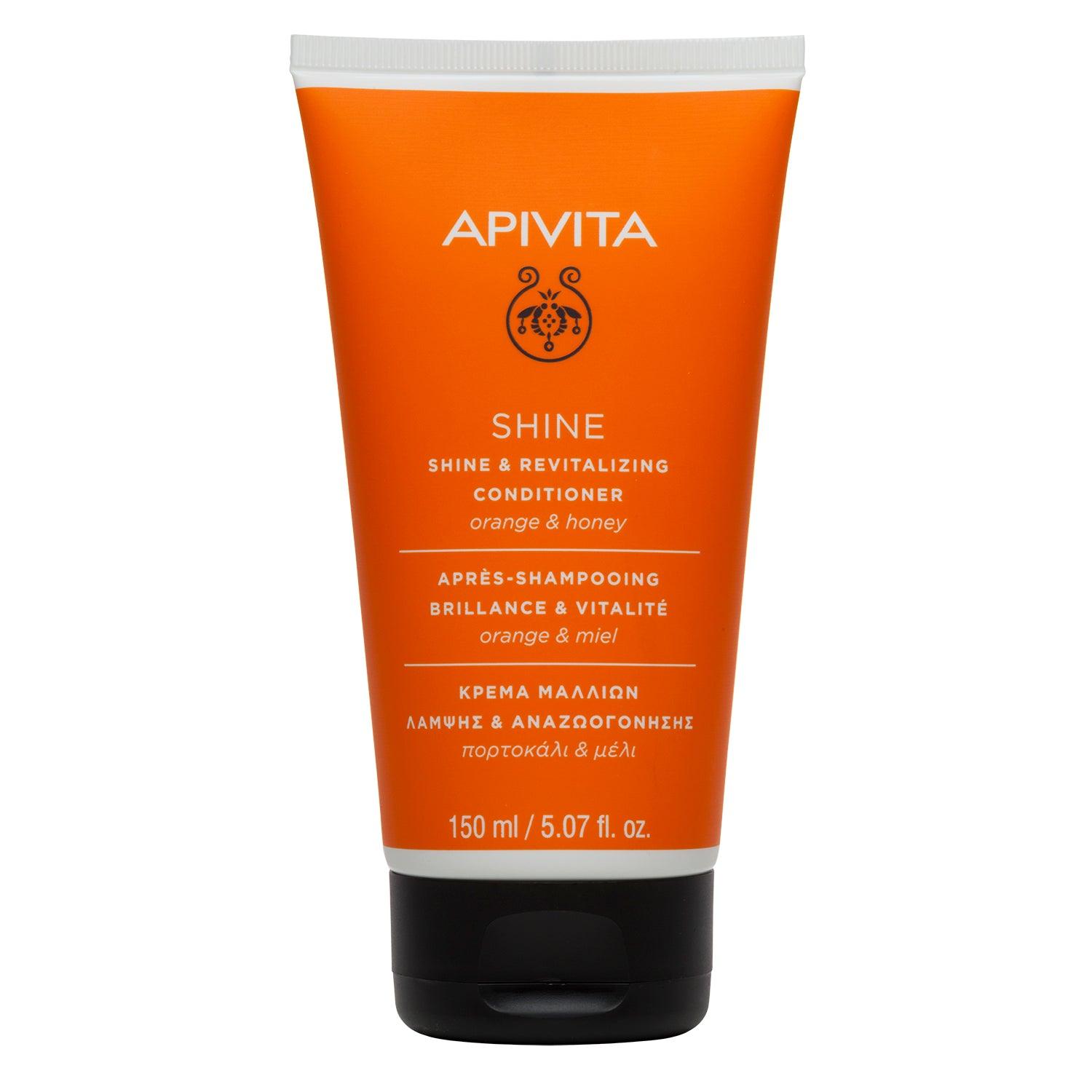 APIVITA - ACONDICIONADOR BRILLO Y VITALIDAD PARA TODO TIPO DE CABELLO (150ml) - F.L.Y. ESSENTIALS