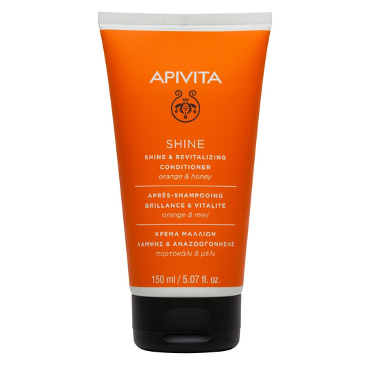 APIVITA - ACONDICIONADOR BRILLO Y VITALIDAD PARA TODO TIPO DE CABELLO (150ml) - F.L.Y. ESSENTIALS