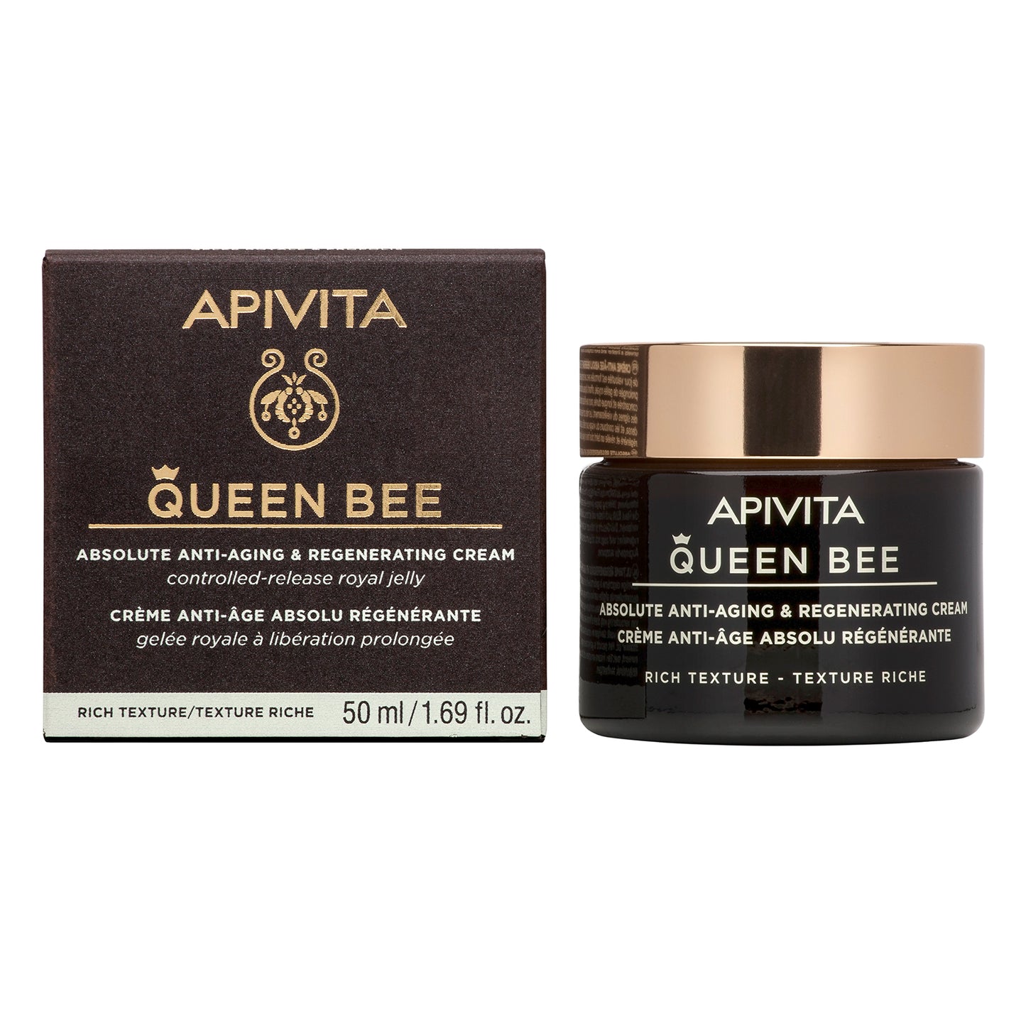 APIVITA - QUEEN BEE CREMA REGENERADORA ANTIEDAD ABSOLUTO TEXTURA RICA (50ml)