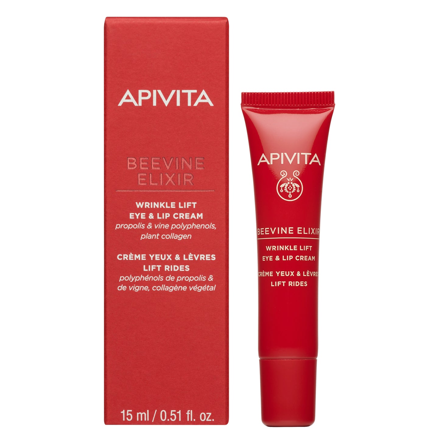 APIVITA - BEEVINE ELIXIR CONTORNO DE OJOS & LABIOS LIFT ARRUGAS (15ml)