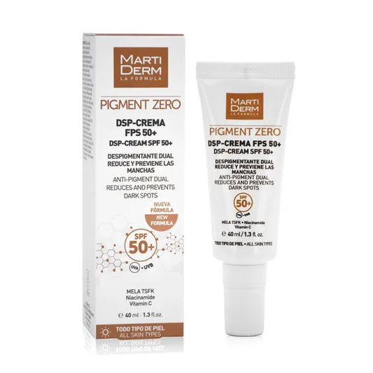 MARTIDERM - Pigment Zero DSP-Crema SPF 50+ despigmentante (40 ml)